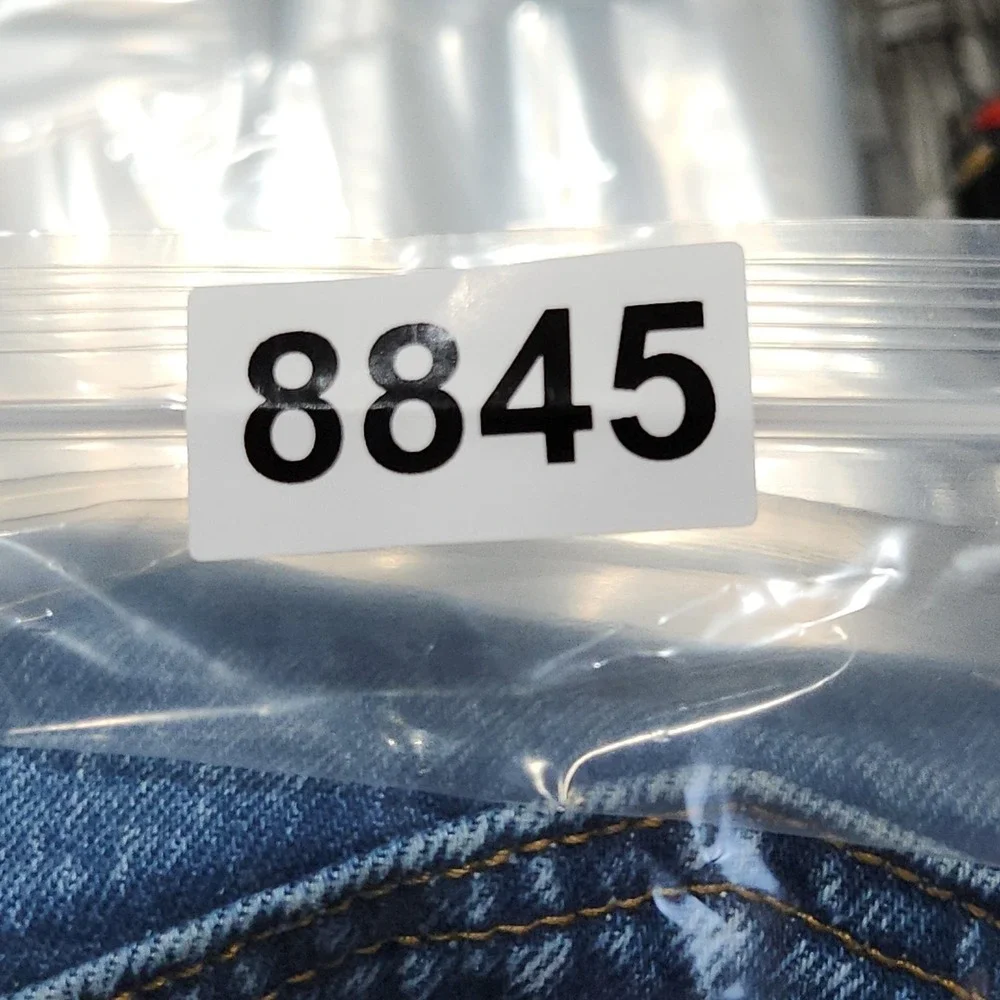 Levis Ribcage Straight Jeans‎ Womens 28x27 Medium Wash High Rise Stretch Denim
